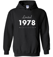 Limited 1978 edition happy birthday tee shirt for men,women