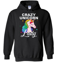 Crazy unicorn laday rainbow tee shirt