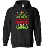 Teacher ELF christmas shirt funny