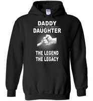 Daddy And Daughter The Legend And The Legacy, Father's Day Gift Tee Shirt