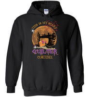 This is my scary quilter costume Halloween gift sewing tee shirt