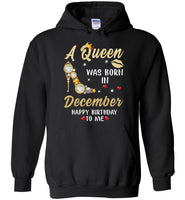 A Queen was born in December T shirt, birthday's gift shirt