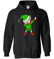 Dabbing elf funny christmas shirt tee for men women