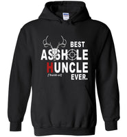 Best asshole huncle ever T shirt, gift tee for uncle hunting