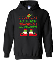 Teacher ELF funny christmas t shirt