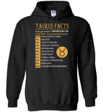 Taurus facts serving per container 1 awesome zodiac sign Tee shirt