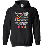 Someone has wrapped around their little finger to me they are my world, to them i am gigi tee shirts