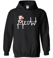 Cat meow christmas funny T-shirt