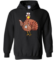Thanksgiving Nurse Turkey Funny T Shirt