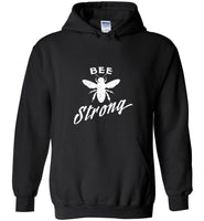 Bee strong tee shirt hoodie