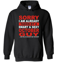 I taken by smart sexy october guy, birthday's gift tee for men