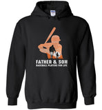 Father and son baseball players for life Tee shirt