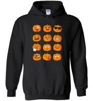 Pumpkin emoji halloween t shirt gift
