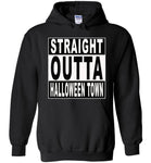 Straight outta halloween town t shirt gift