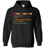 Long snapper the craziest player on the team vintage retro gift t shirt