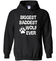 Big Bad Wolf Shirt Biggest Baddest Wolf Ever Tee Shirt
