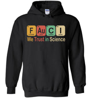 Fauci We Trust In Science Vintage Retro T Shirt