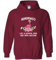 Mimimingo like a normal mimi but more awesome flamingo mother's day gift tee shirts