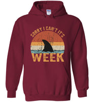 Sorry I can't it's week shark vintage tee shirt hoodie