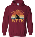 Sorry I can't it's week shark vintage tee shirt hoodie