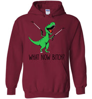 What Now Bitch Dinosaur T Rex Funny Gift T Shirt