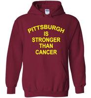 Pittsburgh is stronger than cancer t shirt shirt