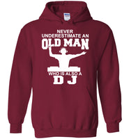 Never Underestimate An Old Man Who Is Also A DJ Tee Shirt