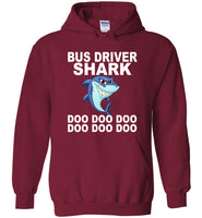 Bus Driver Shark Doo Doo Doo Tee Shirt Hoodie