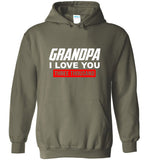 Grandpa I love you three thousand 3000 father's day gift tee shirt