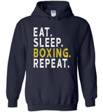 Eat sleep boxing repeat T shirt