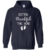 Extra thankfull this year baby foot T-shirt