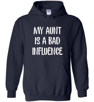 My aunt is a bad influence Tee shirt