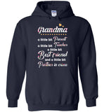 Grandma a little bit parent teacher best friend partner in crime Tee shirt