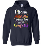 F bomb softball mom i sprinkle that shit like confetti, mother's day gift tee shirt