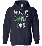 World's Dopest Dad Weed 420 Funny Father's Day Gift T Shirts