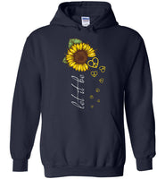 Let it be sunflower tee shirt hoodie