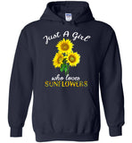 Just a girl who loves sunflower Tee shirt