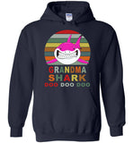 Retro Vintage Grandma Shark doo doo doo T-shirt, tee gift for grandma, mother's-day