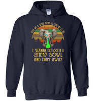 Give me a weed boys free my soul I wanna get lost sticky bowl dript away elephant vintage T shirt
