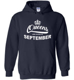 Queens are born in September, birthday gift T shirt