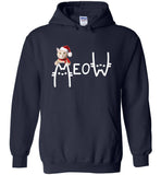 Cat meow christmas funny T-shirt