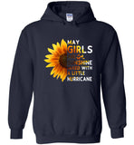 Sunflower May girls are sunshine mixed with a little Hurricane T-shirt