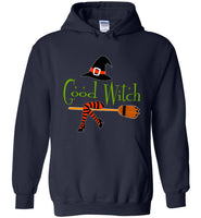 Good witch hat broom halloween costume t shirt gift