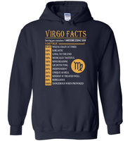 Virgo facts serving per container 1 awesome zodiac sign Tee shirt