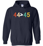 44 is greater than 45 T-shirt