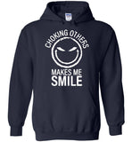 Choking others makes me smile Tee shirt