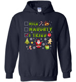Nice, Naughty, I Tried Funny Christmas T-Shirt