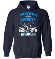 Mother and daughter a bond that can't be broken aunt gift Tee shirt