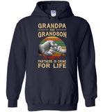 Grandpa and grandson partners in crime for life father's day gift vintage Tee shirt