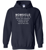 Momsicle mother who frequents a hockey rink and freezes for ther love of her child gift T shirt